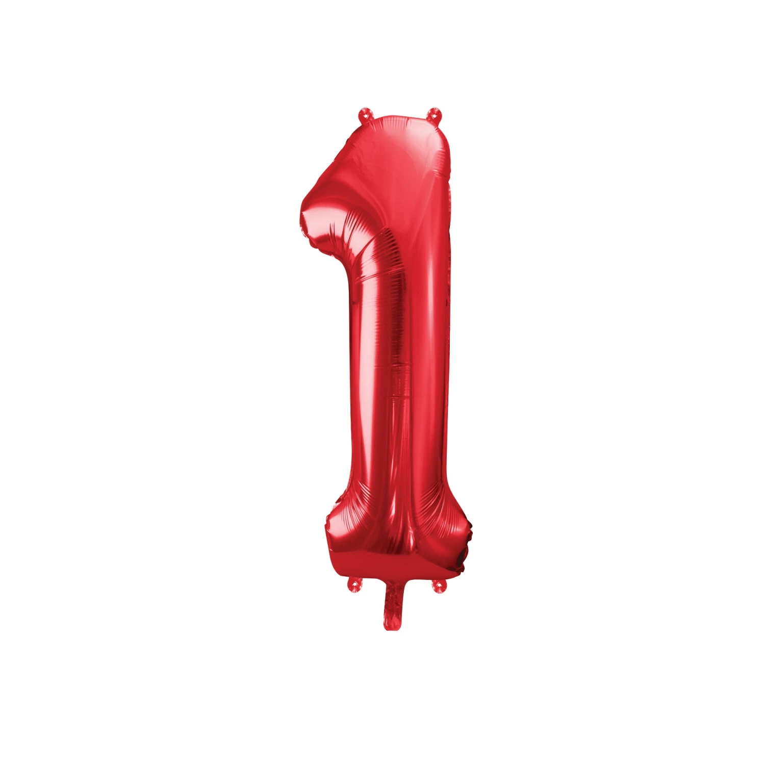 34" Red Number Balloon 0-9 - Image 3