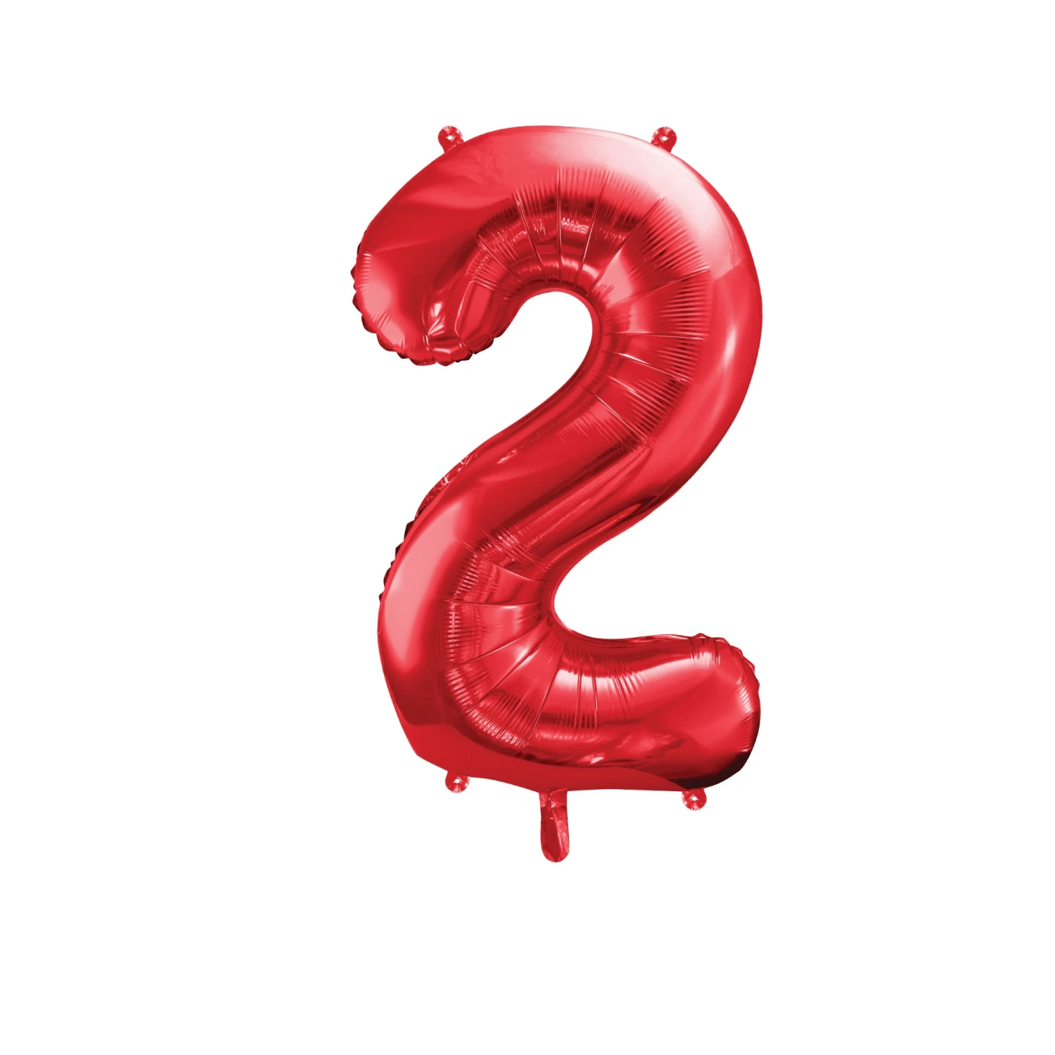 34" Red Number Balloon 0-9 - Image 4