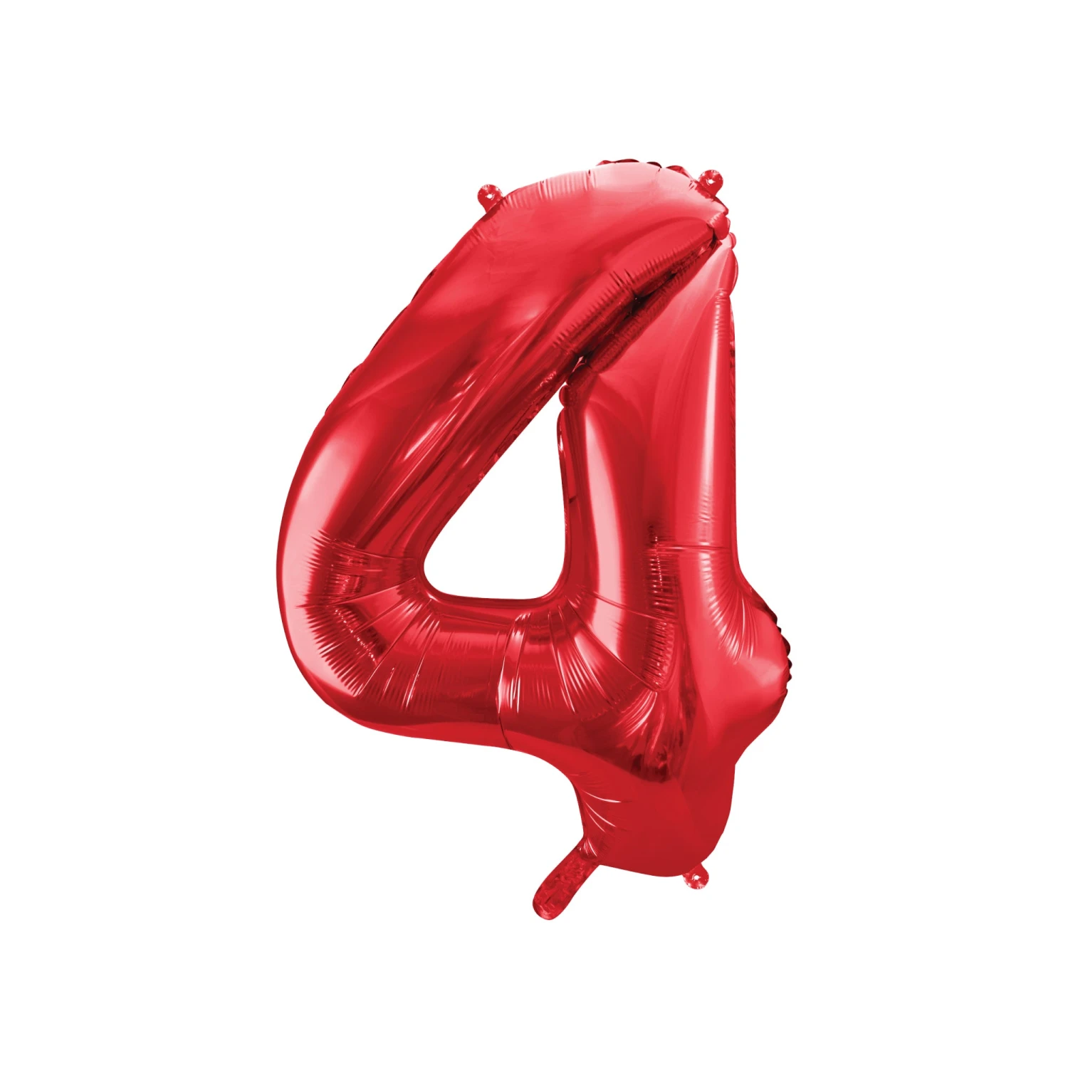 34" Red Number Balloon 0-9 - Image 6