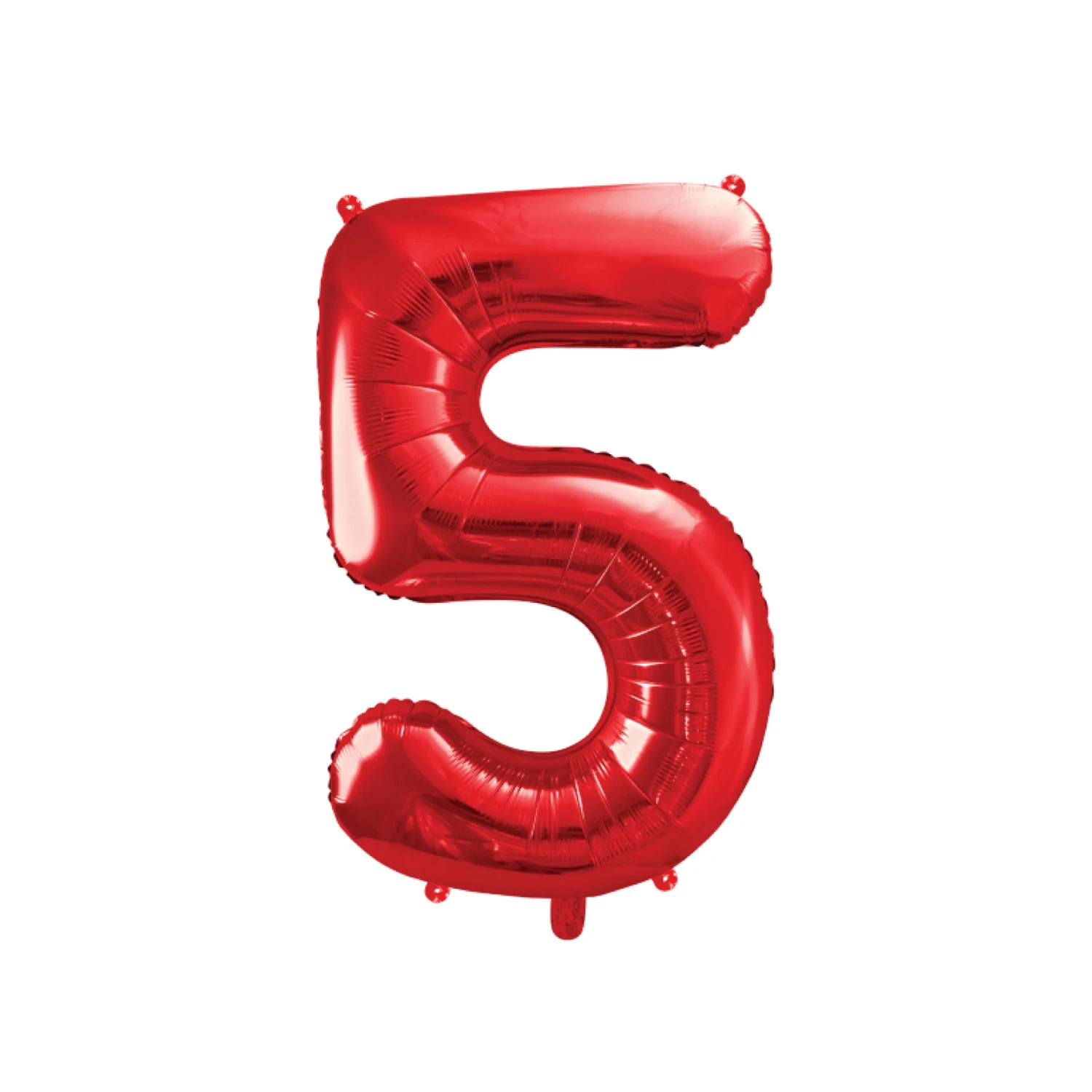 34" Red Number Balloon 0-9 - Image 7