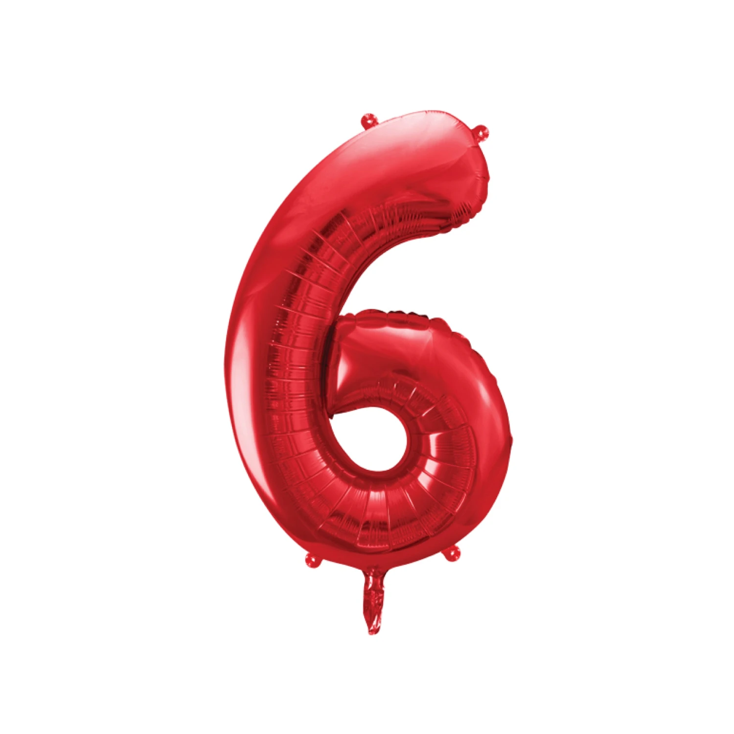 34" Red Number Balloon 0-9 - Image 8