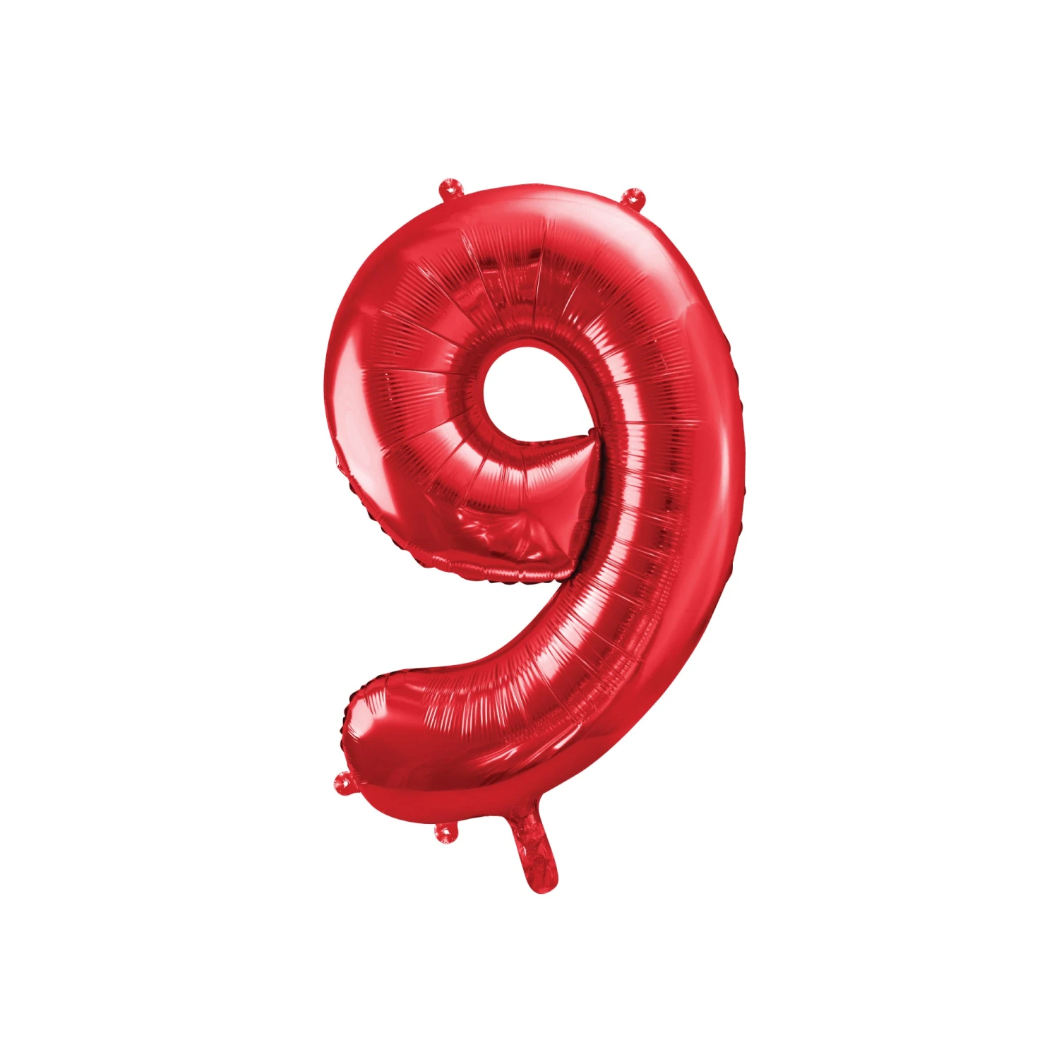 34" Red Number Balloon 0-9 - Image 11