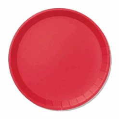 Red Paper Lunch Plates 10ct