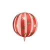 Red Foil Starry Balloon 20in