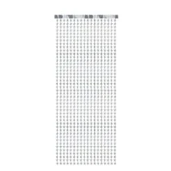 Silver Star Doorway Curtain, 3ft X 8ft