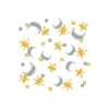 Creative Converting Silver & Gold Star And Moon Confetti Pack