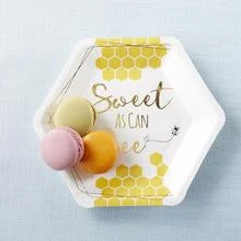 Sweet As Can Bee Dessert Plates 16ct - Image 5