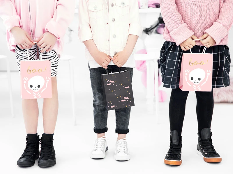 Pink Halloween Boo Favor Bags 6ct - Image 5