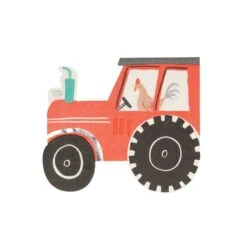 Meri-Meri On The Farm Tractor Lunch Napkins 16ct