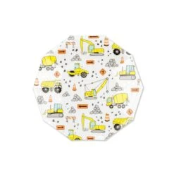 Under Construction Dessert Plates 8ct