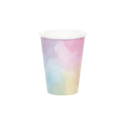 Creative Converting Rainbow Watercolor Paper Cups 8ct
