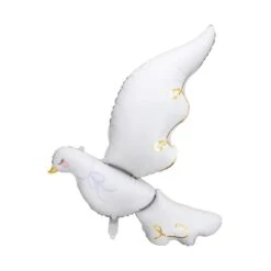 White Dove Foil Balloon 39in