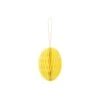 Yellow Egg Honeycomb Decoration 4.75in