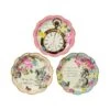 Talking Tables Alice In Wonderland Assorted Dessert Plates 12ct