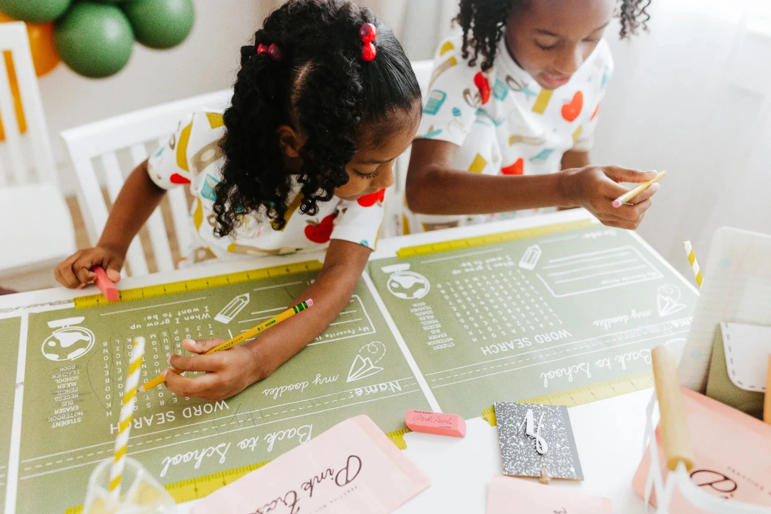 Back To School Activity Placemats 12ct - Image 8