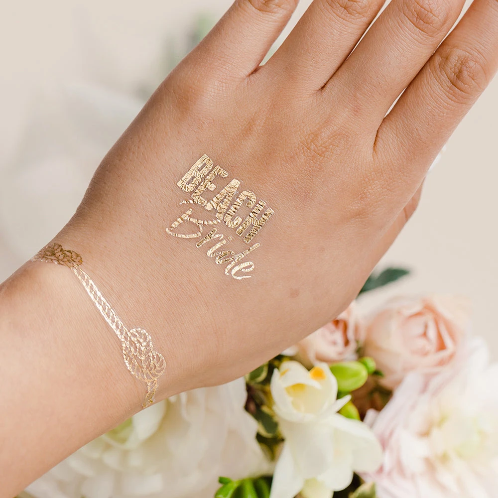 Tropical Bachelorette Temporary Tattoos 10ct - Image 2