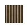 Black & Gold Stripe Lunch Napkins 20ct