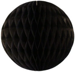 Black Honeycomb Tissue Ball