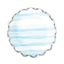 Watercolor Coastal Dessert Plates 8ct