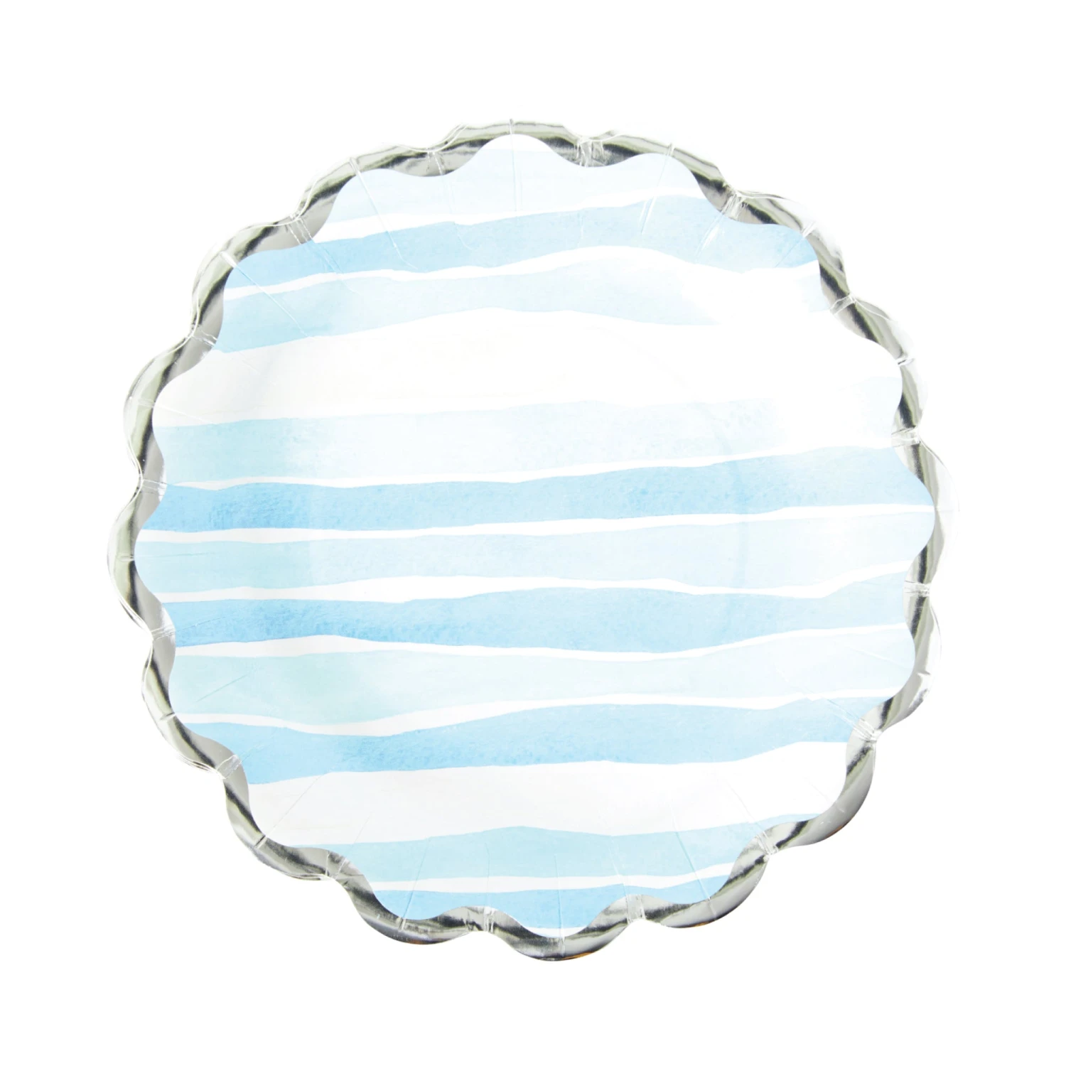 Watercolor Coastal Dessert Plates 8ct