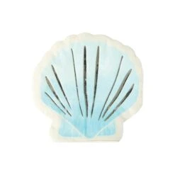 Watercolor Coastal Shell Lunch Napkins 20ct