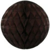 Brown Honeycomb Tissue Ball