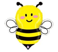 24" Smiling Bumble Bee Balloon
