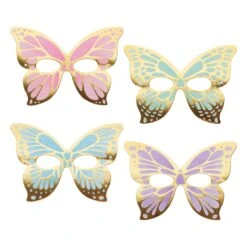 Creative Converting Butterfly Party Masks 8ct