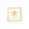 Gold Buzzed Bee Dessert Napkins 20ct