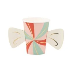 Candy Cane Lane Peppermint Paper Cups 8ct