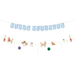 Dog Happy Birthday Banner Set 7ft