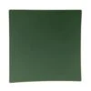 Emerald & Gold Square Plastic Dessert Plates 10ct