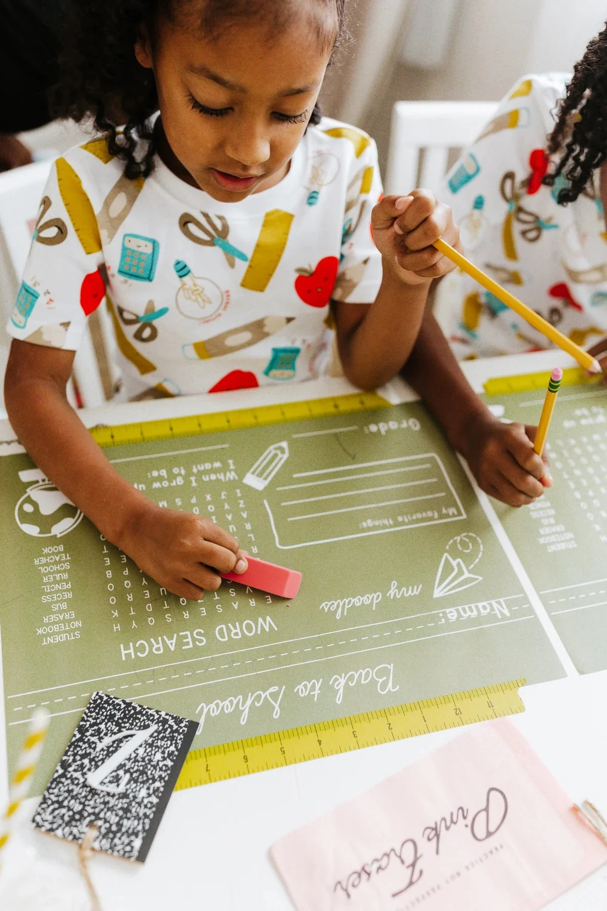 Back To School Activity Placemats 12ct - Image 5