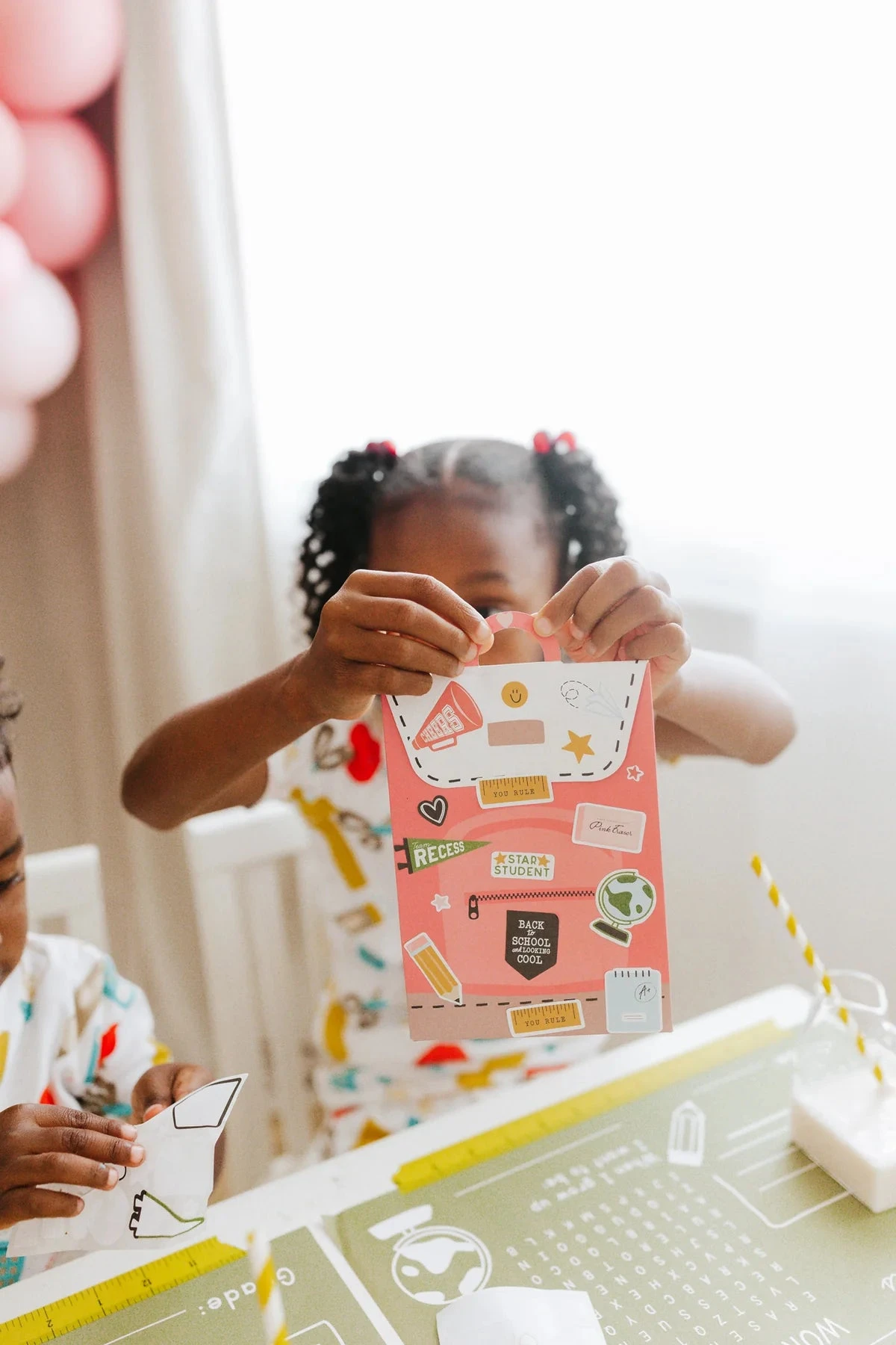 Back To School Backpack Favor Bags & Sticker Sheets 8ct - Image 7