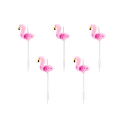 Pink Flamingo Party Candles