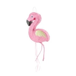 Pull String Flamingo Piñata