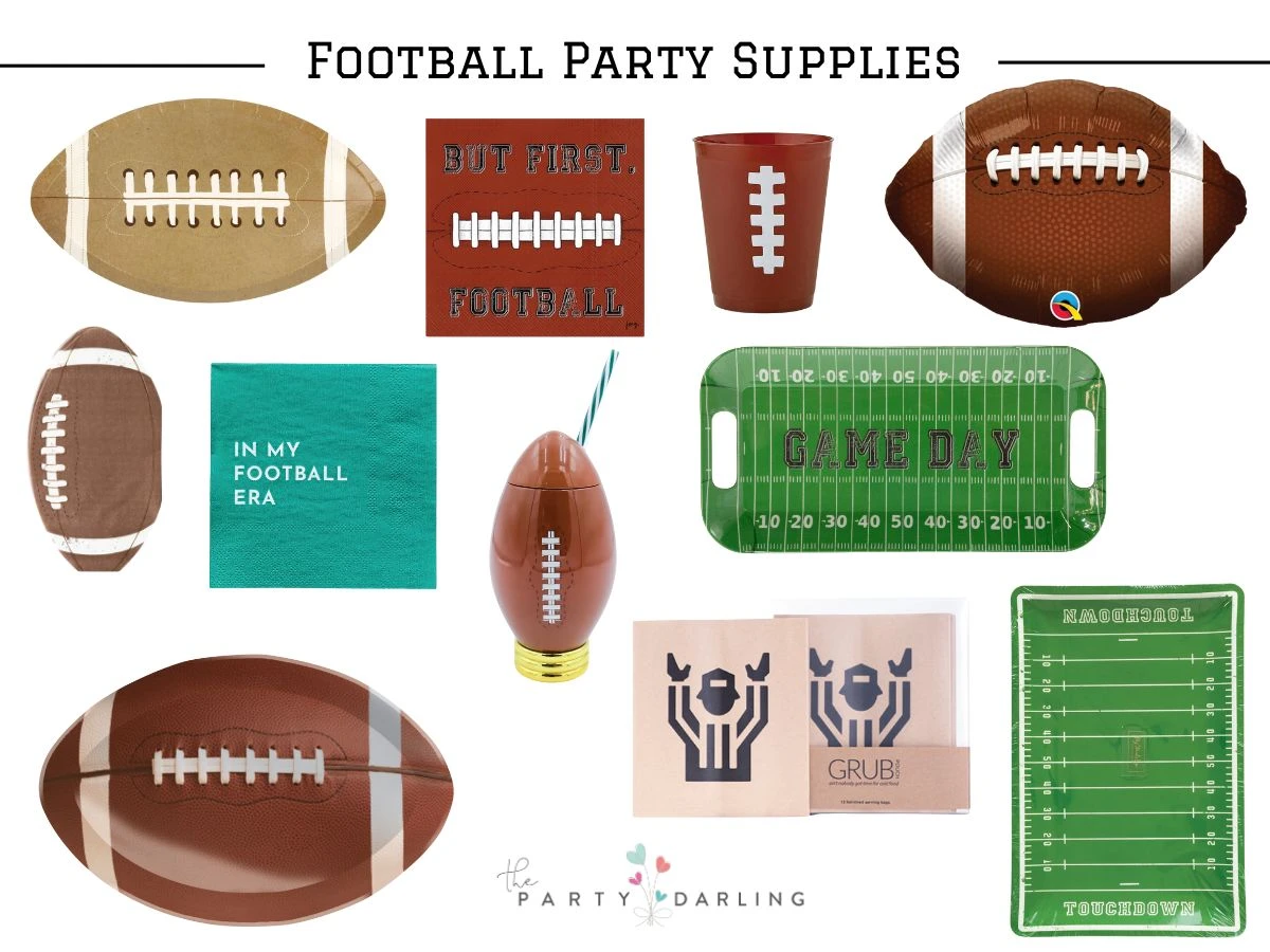 But First, Football Dessert Napkins 20ct - Image 2
