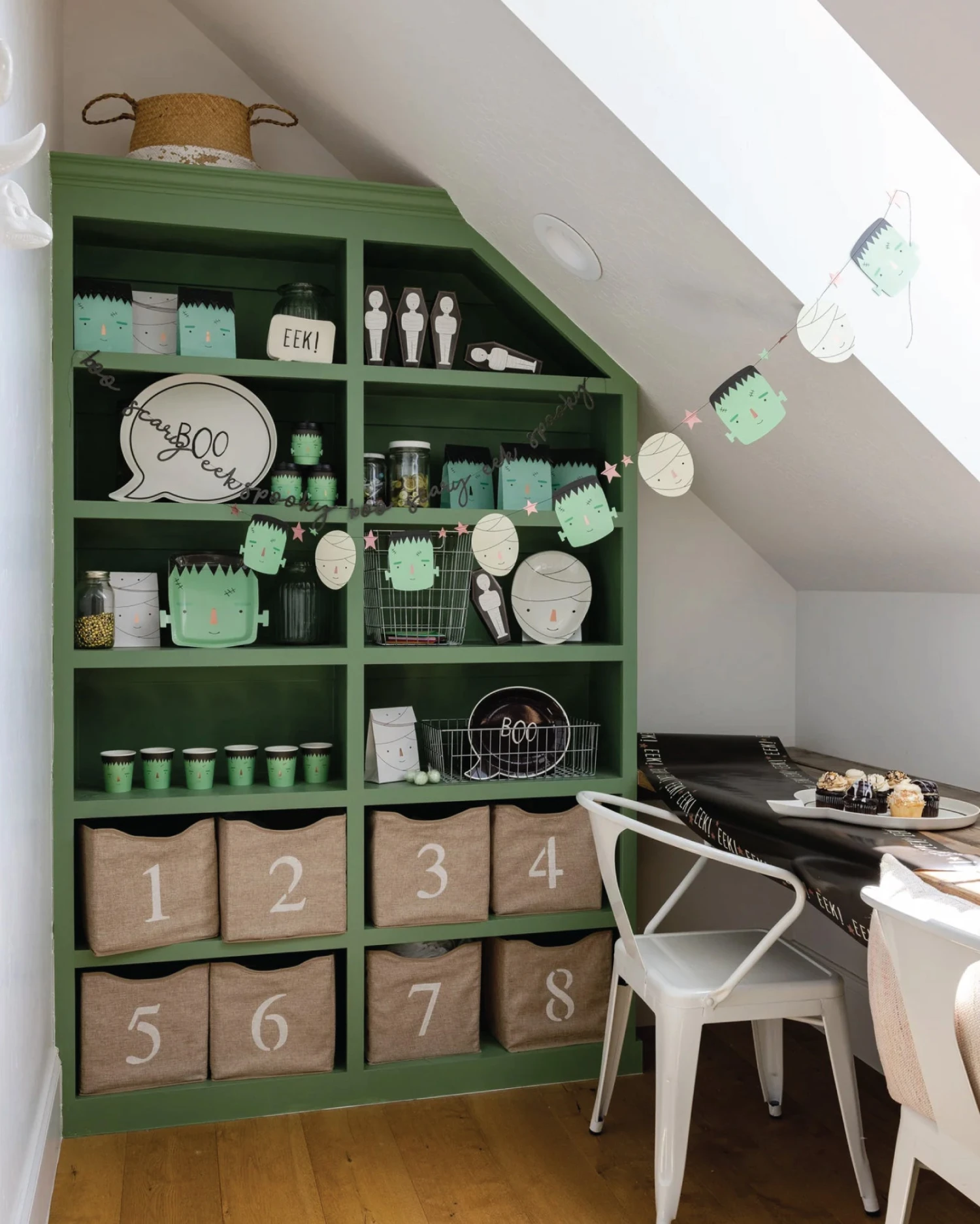 Boo Halloween Bamboo Serving Platter - Image 5