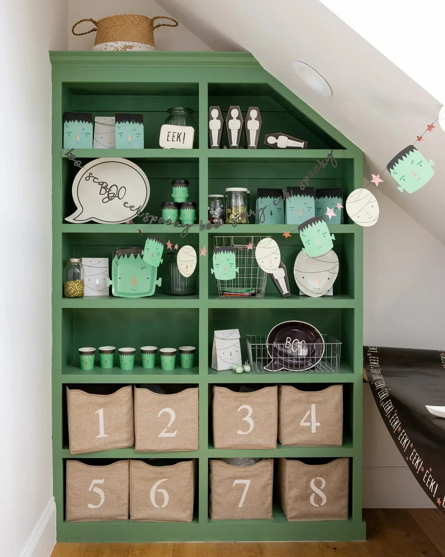 Boo Halloween Bamboo Serving Platter - Image 6