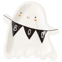 Ghost & Boo Banner Lunch Plates 8ct