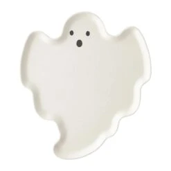 Ghost Bamboo Dessert Plates 4ct