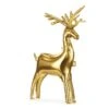 Standing Gold Reindeer Foil Balloon