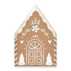 Gingerbread House Mylar Balloon 20"