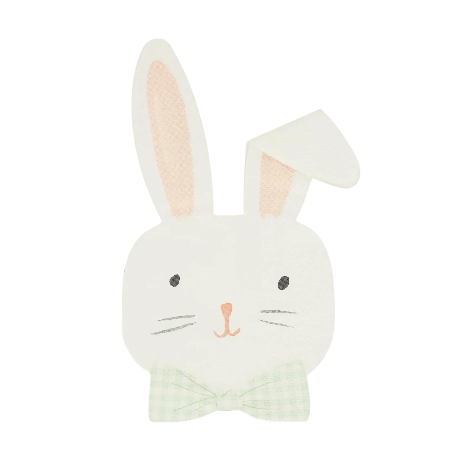 Meri-Meri Gingham Easter Bunny Dessert Napkins 16ct