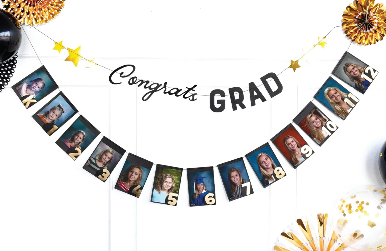 K-12 Graduation Photo Banner 6ft - Image 2