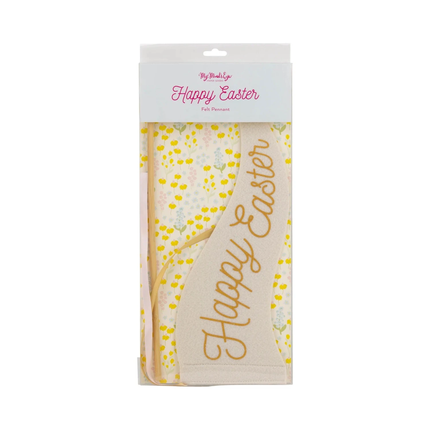 Happy Easter Felt Pennant Flag - Image 5