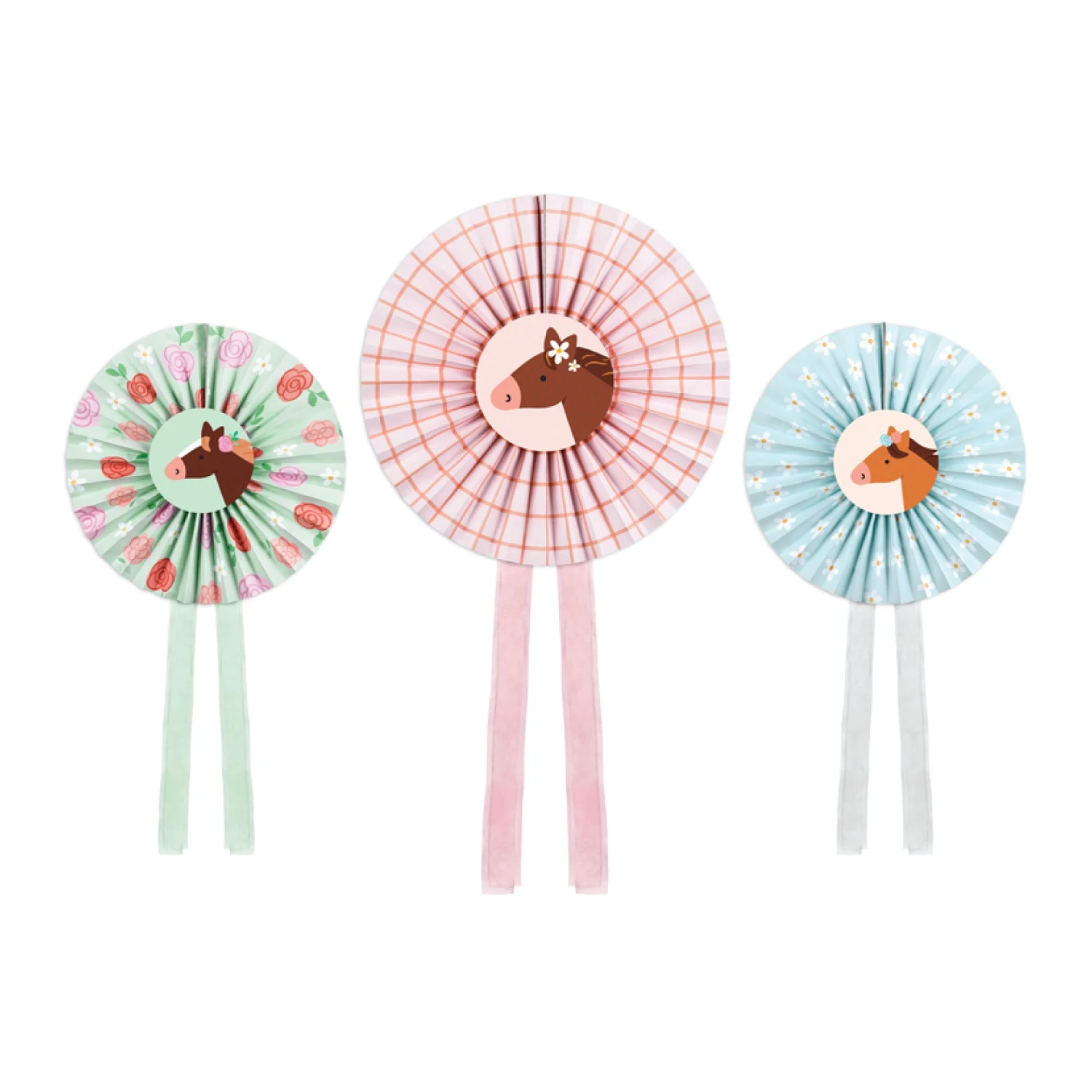 Decorative Horse Rosettes 3ct