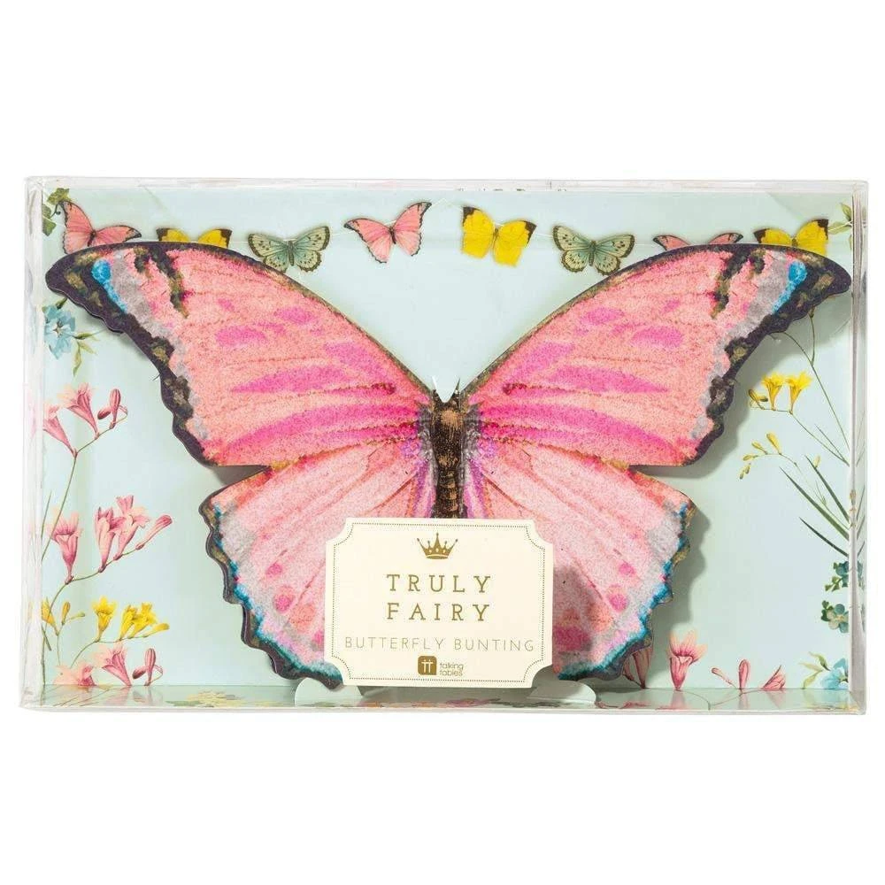 Talking Tables Butterfly Bunting Decoration 10 Ft - Image 2