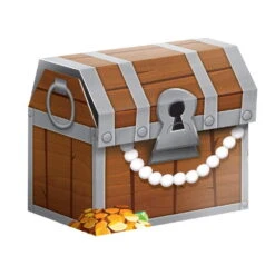 Creative Converting Treasure Island Pirate Chest Favor Boxes