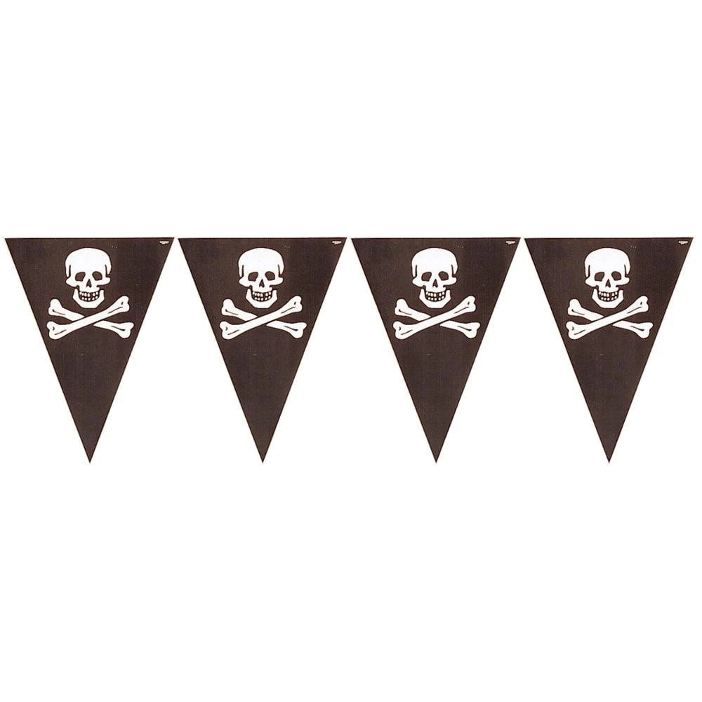 Creative Converting Treasure Island Pirate Pennant Banner